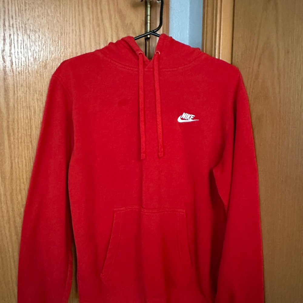 Nike Men's Bold Red Hoodie